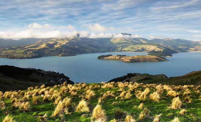 La SH74 permet de rejoindre Akaroa, mais l'itinéraire n'est pas conseillé pour les voyageurs en camping-car. Dommage pour eux, car le paysage est pittoresque.