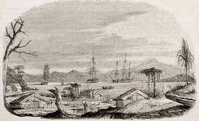 Les 65 colons français sont arrivés dans la baie des îles en 1840. Quelques jours de navigation leur auraient suffi pour atteindre Akaroa et permettre à la France de s'implanter sur l'Île du Sud.