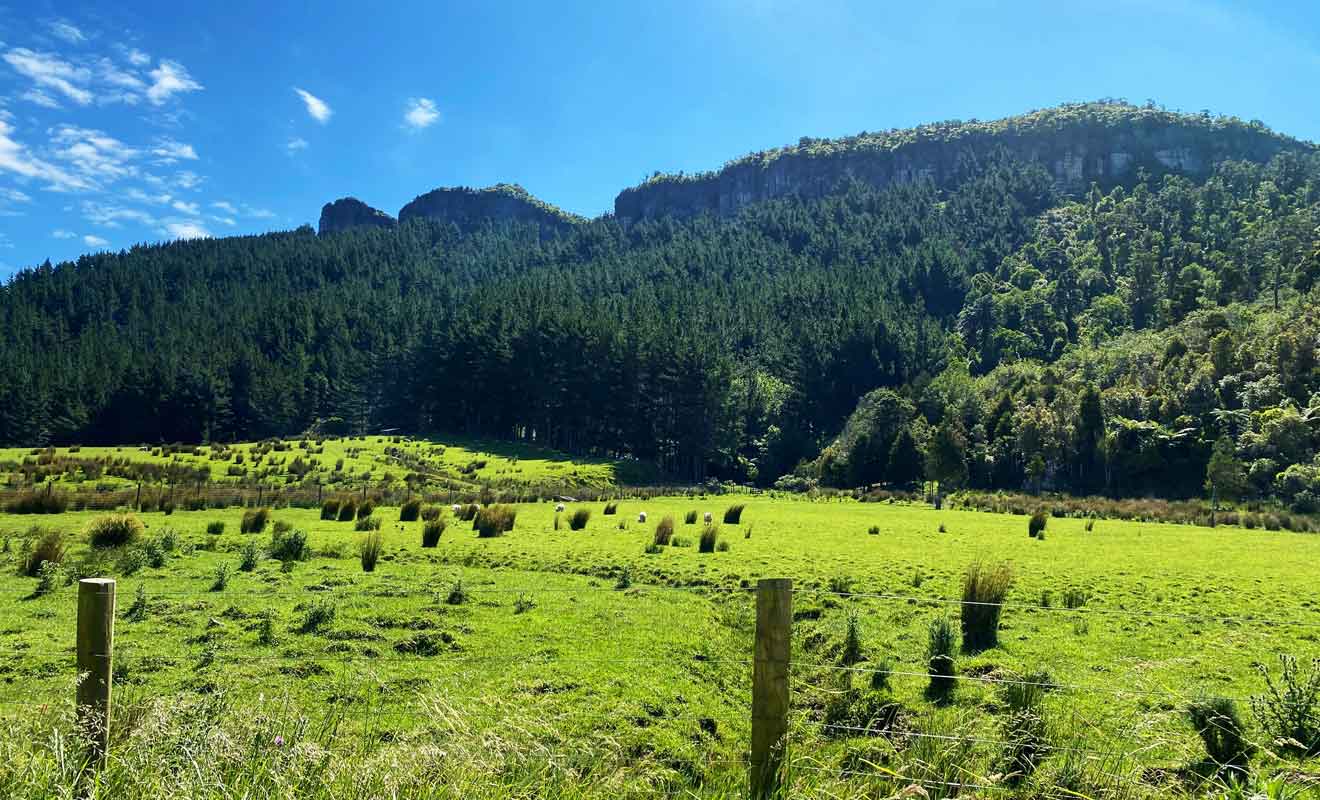 Difficile d'imaginer que personne ou presque ne vient dans une région si belle.