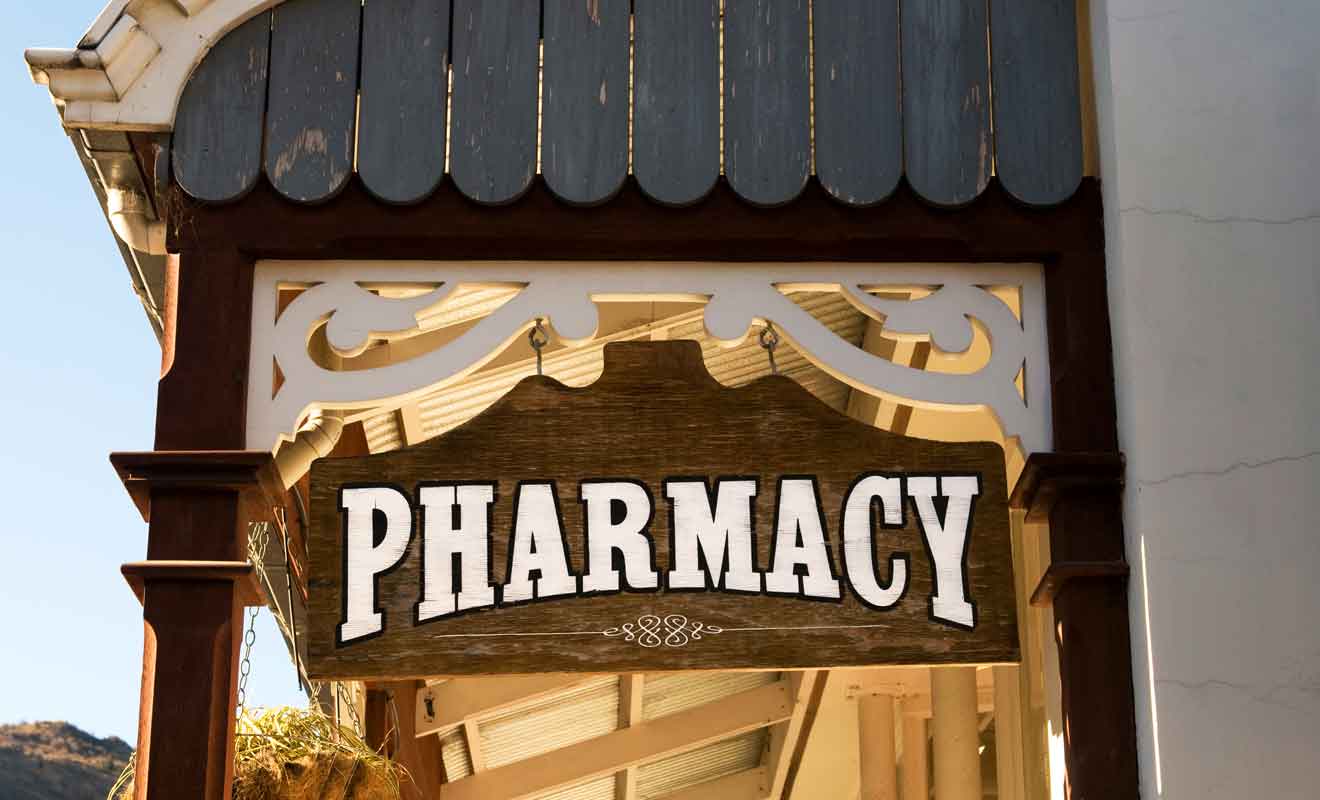 Parfaitement entretenues, ces maisons ont été reconverties en commerces.