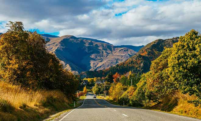 Difficile de prédire chaque année quand les arbres de l'Otago Central prendront une teinte orangée. Cela se produit en général durant la première semaine d'avril.