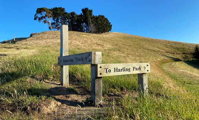 Il est possible de rejoindre Harling Park et le Rotary Lookout, mais les points de vue de cet itinéraire sont moins beaux.
