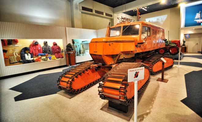 Le Canterbury museum accorde une grande place au continent antarctique et aux premiers explorateurs. Après tout, la Nouvelle-Zélande n'est qu'à 4000 km du pôle Sud.