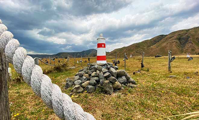 Le camping de Waimeha qui possède également des bungalows fait partie des rares hébergements de la région.