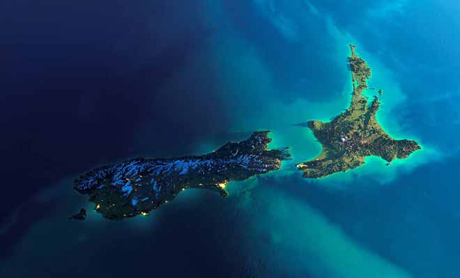 S'il faut comparer, la Nouvelle-Zélande est grande comme les deux tiers de la France, comme le Japon ou le Royaume-Uni.