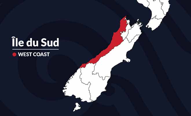 Seconde plus grande région de Nouvelle-Zélande, la West Coast couvre une grande partie de la côte Ouest.
