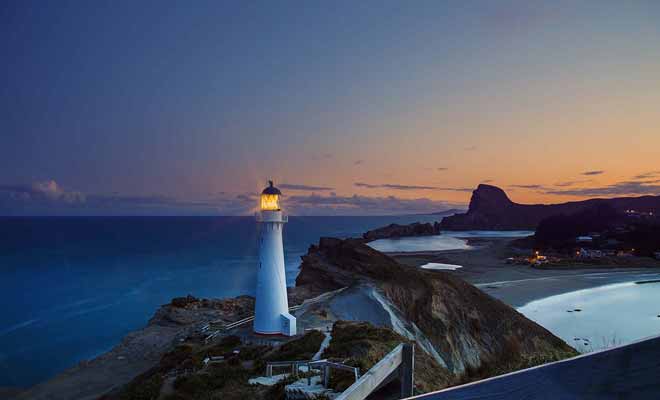 Le phare de Castlepoint est assez excentré par rapport à Wellington, et la plupart des touristes n'en ont jamais entendu parler.