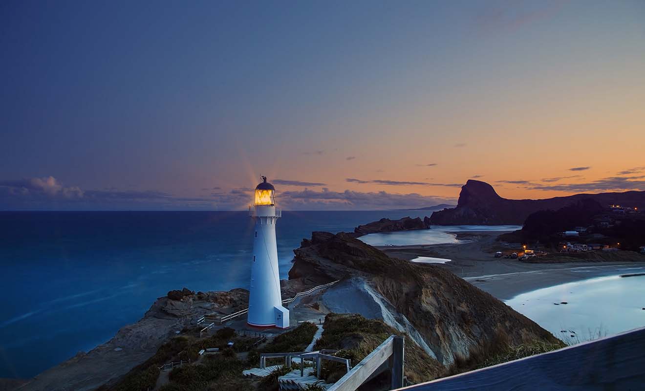 Le phare de Castlepoint est assez excentré par rapport à Wellington, et la plupart des touristes n'en ont jamais entendu parler.