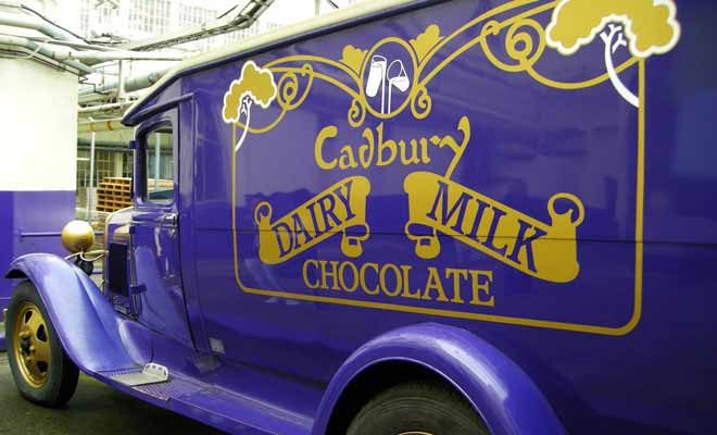 L'usine de chocolat Cardbury qui sponsorise la course de Jaffas est ouverte aux visiteurs.