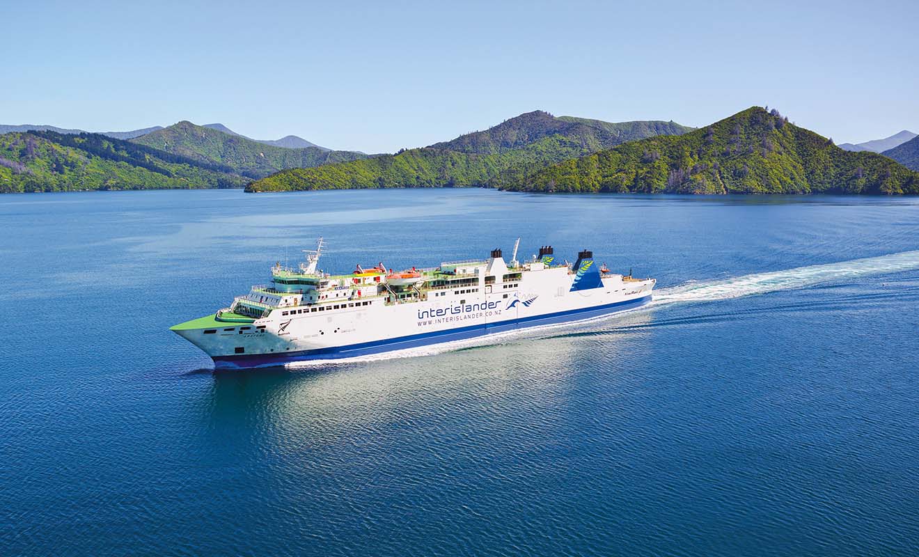 L'Aratere est le plus vieux ferry du pays, en service depuis les années 90, il affiche plus de 20.000 traversées au compteur.