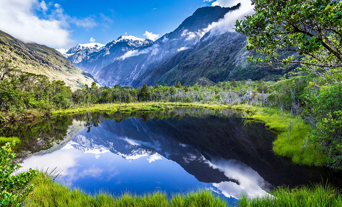 La Nouvelle-Zélande semble proche du Pôle Sud, mais son climat subtropical est en réalité doux toute l'année.
