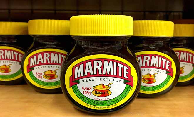 Rien de ce que vous avez goûté jusqu'à présent ne vous a préparé à affronter la Marmite ou le Vegemite.