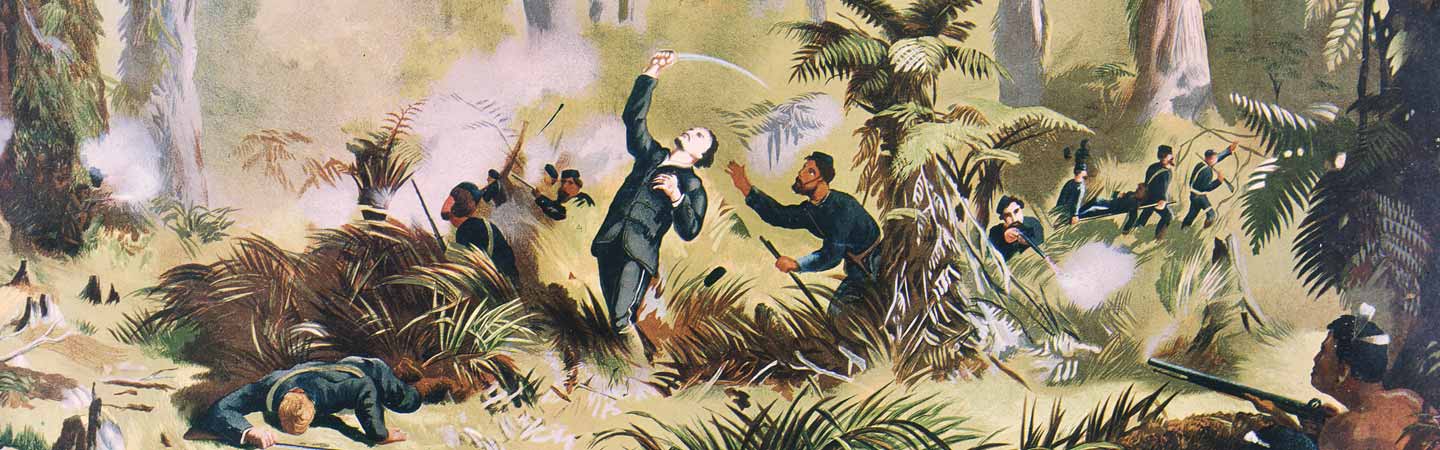 Découvrez comment s'est terminée la guerre entre les maoris colons britanniques.