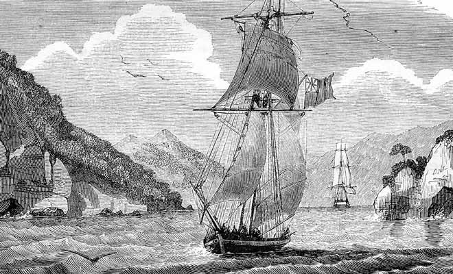 La tentative de colonisation de l'Île du Sud de la Nouvelle-Zélande sera un échec cuisant.