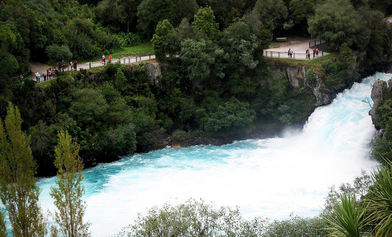 Huka Falls | La plus belle cascade de Nouvelle-Zélande