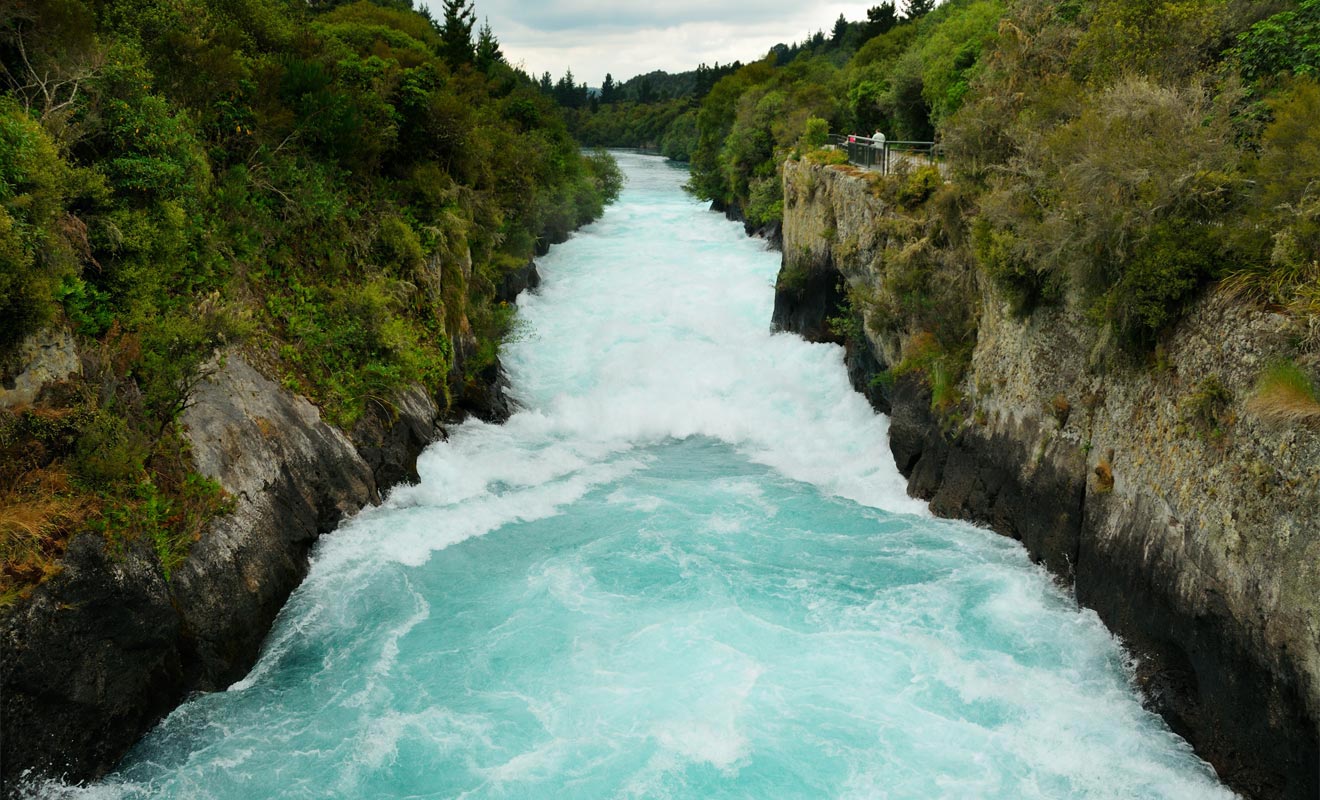 Huka Falls La Plus Belle Cascade De Nouvelle Zélande 5254