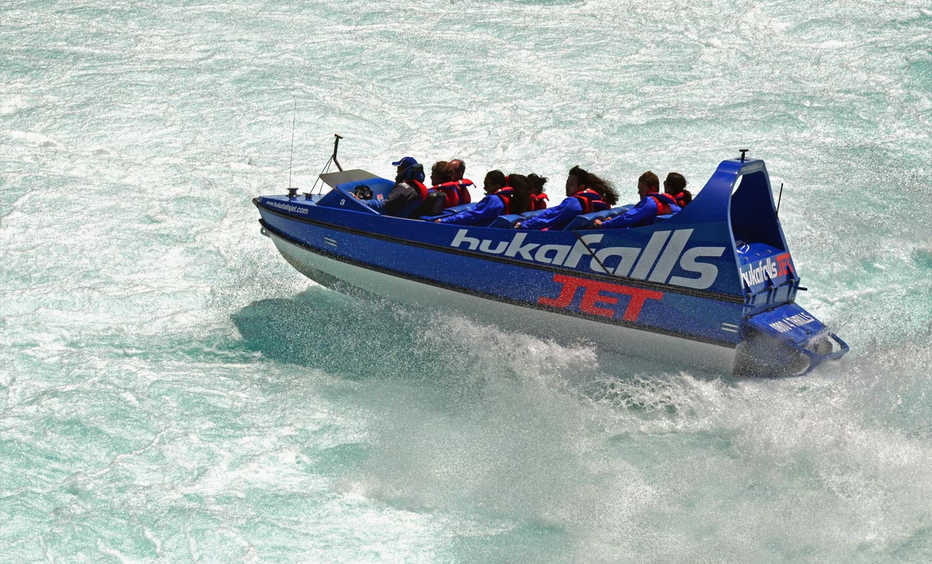 L'excursion Huka Falls Jet dure environ une demi-heure. Cela peut sembler bref, mais c'est une expérience intense.
