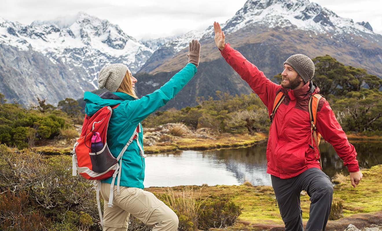 Pays de la randonnée et des balades en vélo, la Nouvelle-Zélande fait le bonheur des voyageurs, avec un taux de satisfaction qui avoisine les 97%.