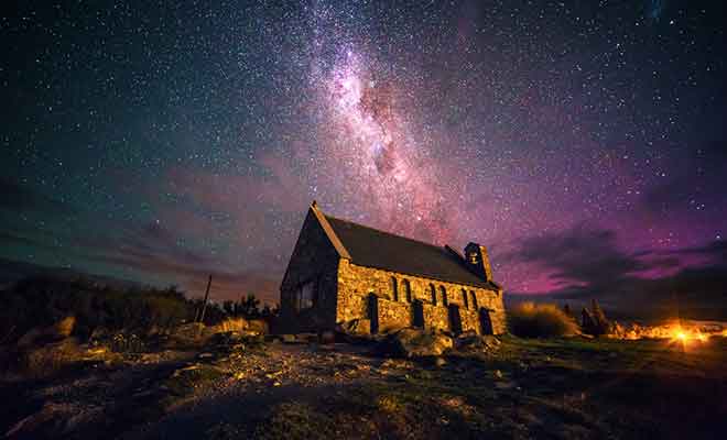 Lake Tekapo fait partie du Dark Sky Project.