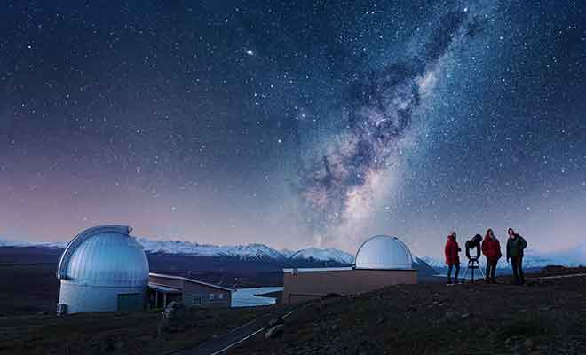 La faible pollution lumineuse permet d'admirer les étoiles dans des conditions parfaites.