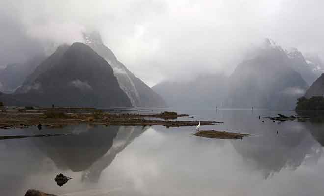 La pluie n'empêche pas d'apprécier la beauté du fjord, mais le brouillard en revanche peut masquer tout le paysage.