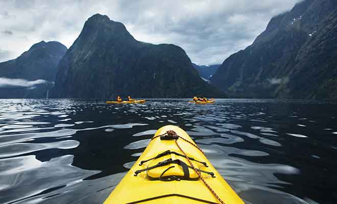 Rosco propose deux sorties en kayak pour les débutants.