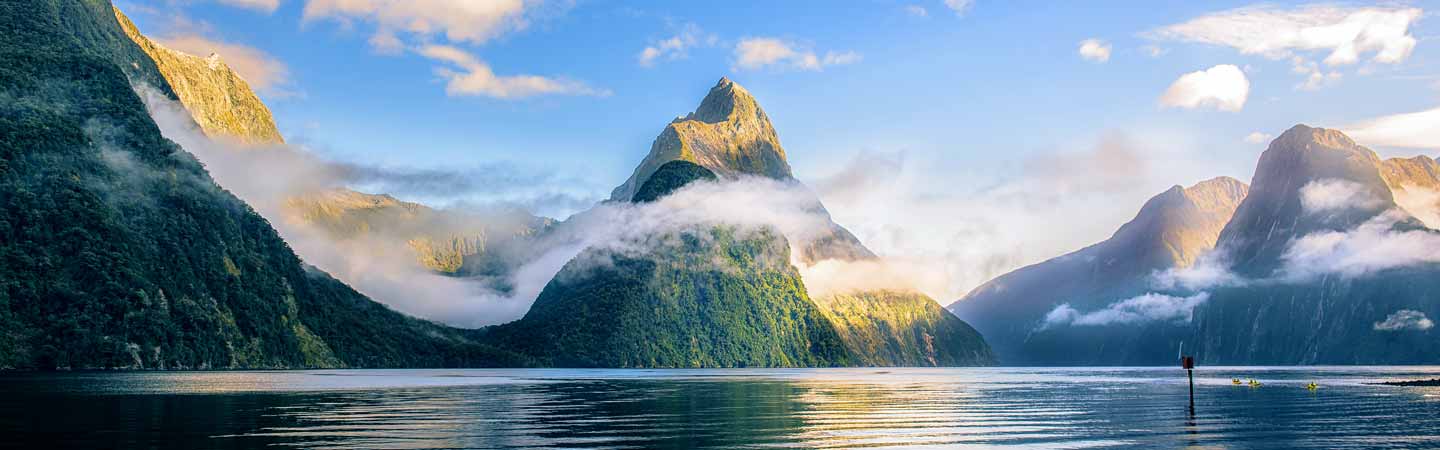 nouvelle zelande fjord - Image