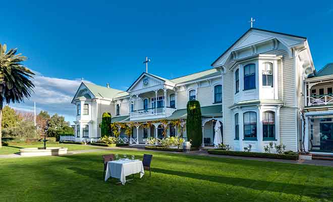 Mission Estate Winery est le vignoble de plus connu de la baie de Hawke.