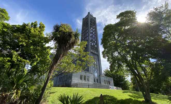 La cathédrale anglicane de Nelson a été consacrée dans les années 60.