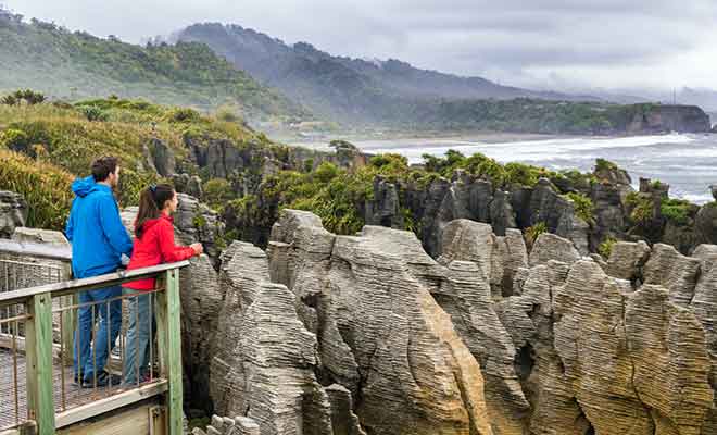 La SH6 passe également par le parc National de Paparoa.