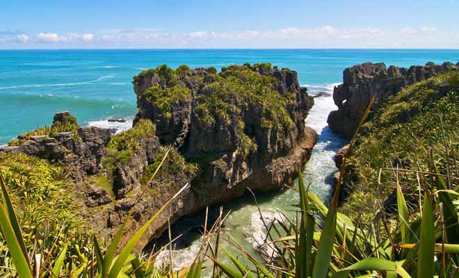 La formation des Pancake Rocks est liée à l'histoire de la Terre. Chaque couche marque une époque avec ses variations de climat.