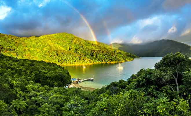 Posséder une maison dans les Marlborough Sounds est un luxe qui n'est pas à la portée de toutes les bourses.