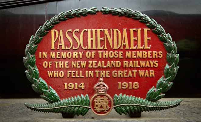 Le Marlborough Flyer est surnommé Passchendaele en homme à la célèbre bataille des Flandres.