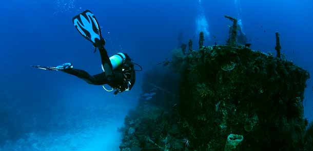 Venez faire de la plongée sous-marine sur épave.