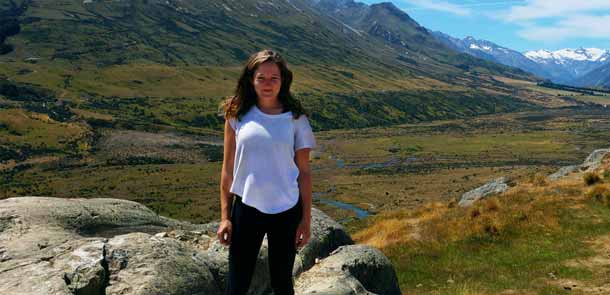 Aurore dans le parc national d'Arthur's Pass.