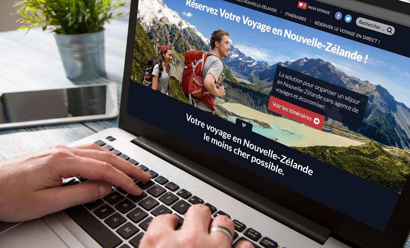 Kiwipal vous propose tous les services pour vous permettre de réserver vous-même votre séjour en Nouvelle-Zélande. De la sorte, vous ne payez pas de frais d'agence et pouvez espérer économiser jusqu'à 30% sur votre budget initial.