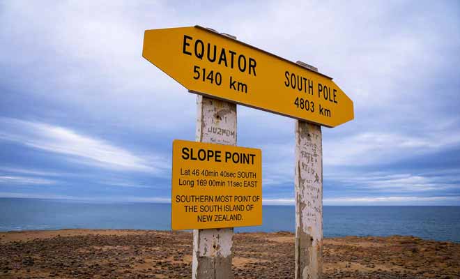 Le Pôle Sud se trouve à 4803 km de la Nouvelle-Zélande.