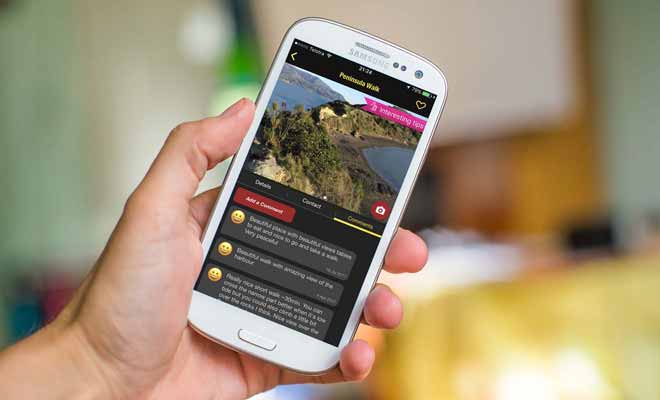 Le principal avantage de Campermate réside dans la possibilité de déposer des avis.