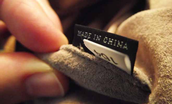 Regardez bien les étiquettes sur les produits avant d'acheter, surtout si vous voulez éviter les produits chinois.