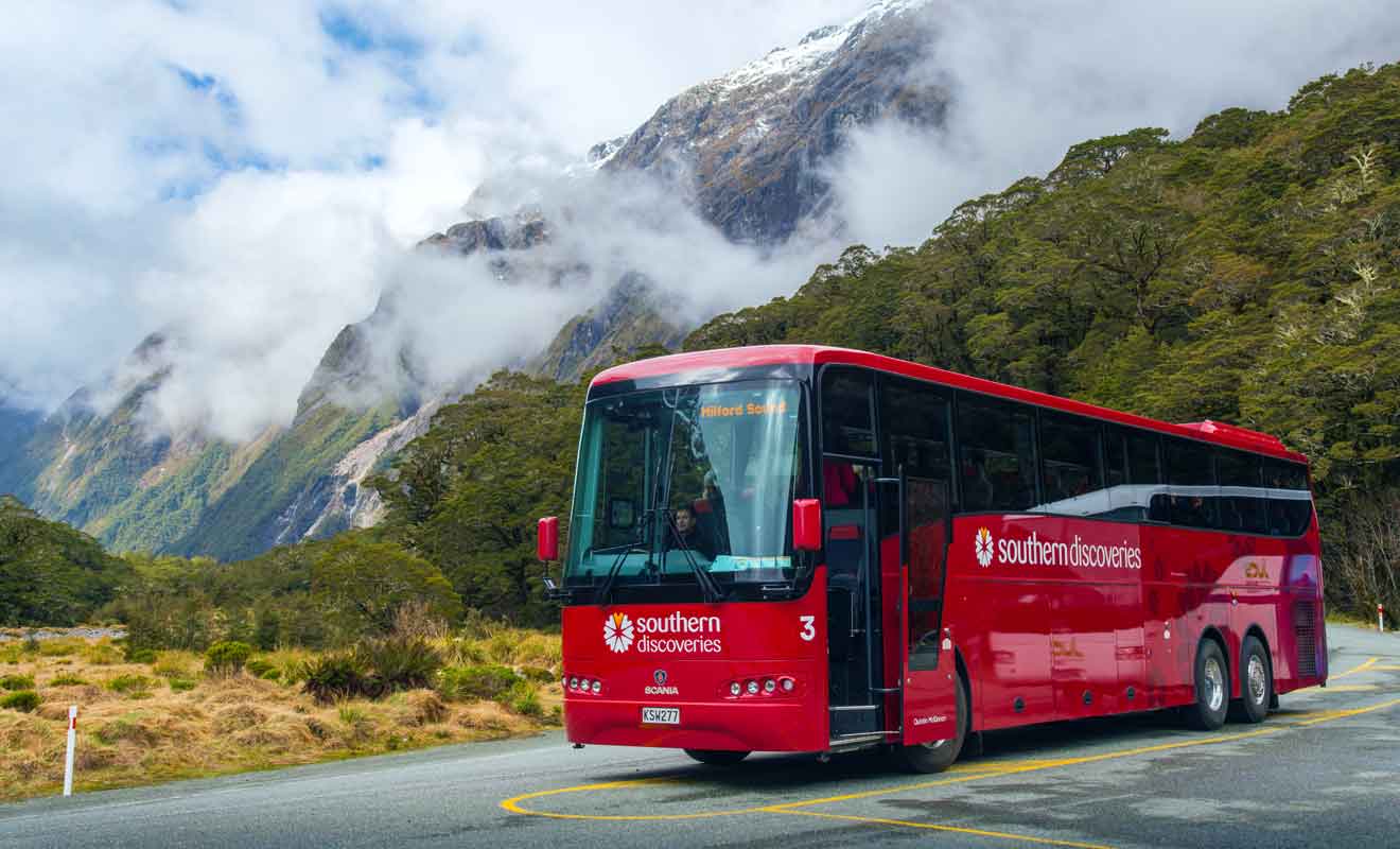 Les trajets en autocar ne permettent pas de visiter la région à son propre rythme.