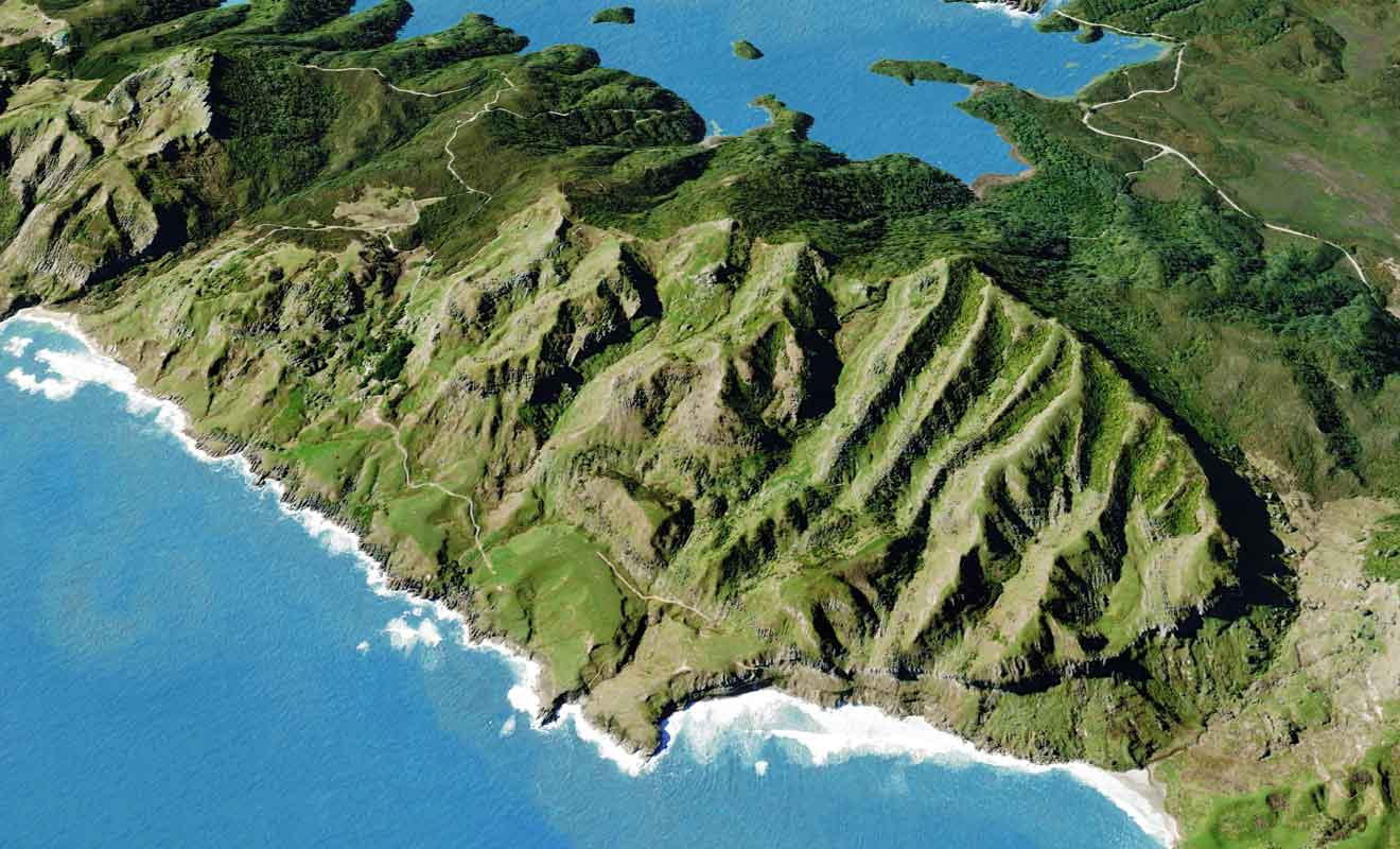 Les canyons sont reliés entre eux par des cols que vous pouvez franchir à pied.