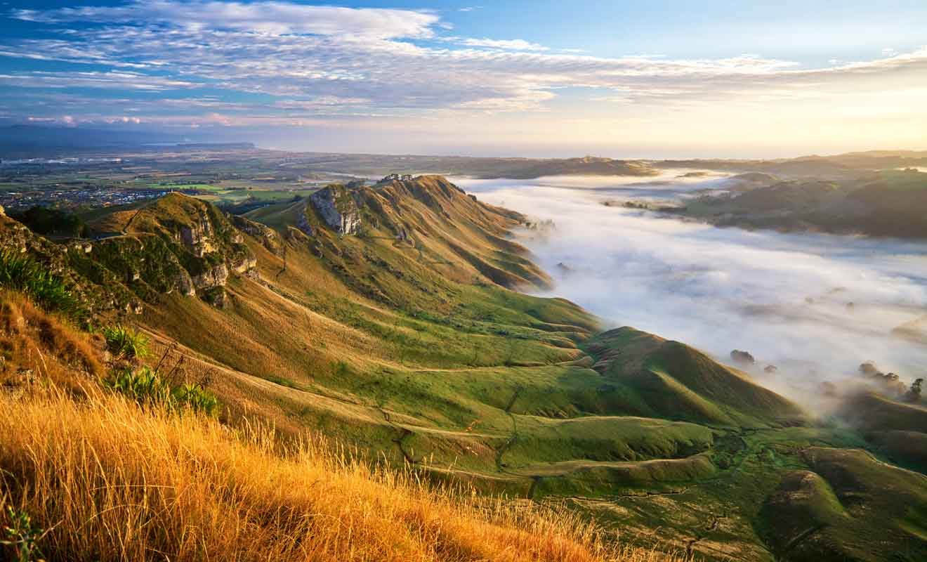 Te Mata Peak D couvrez Le Panorama 360 Sur La Baie De Hawke 