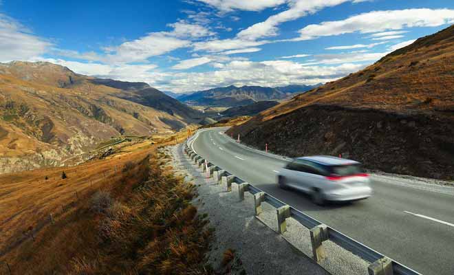 En réalité, le plus difficile est de rester concentré sur la route plutôt que sur le paysage !