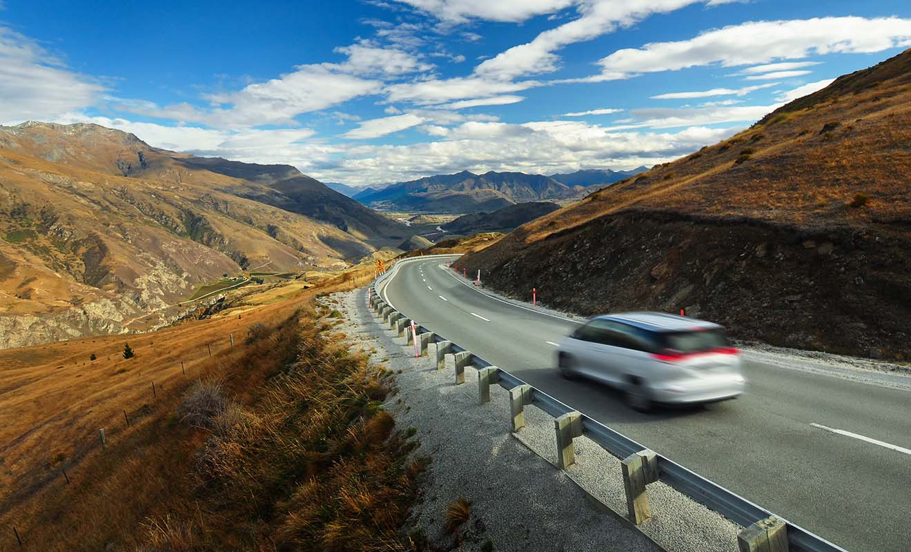 En réalité, le plus difficile est de rester concentré sur la route plutôt que sur le paysage !
