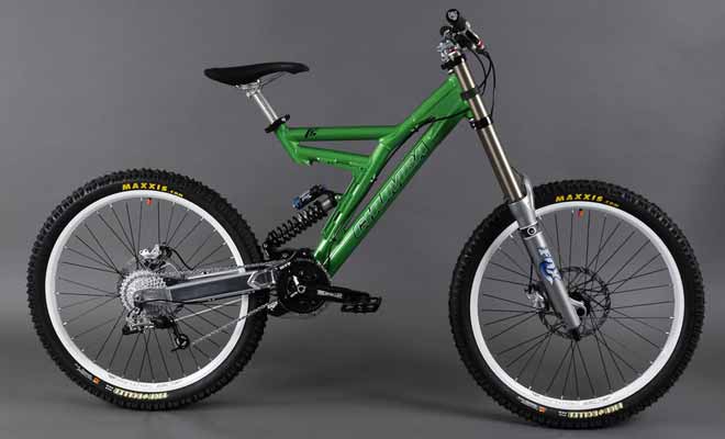 Il y a peu de chances pour que ce les vélos de type Down Hill vous conviennent, car ils s'adressent à une cible de cyclistes professionnels qui recherchent un modèle de compétition pour affronter des pistes redoutables.