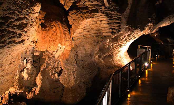 La grotte de Glowworm cave a été très bien aménagée. Certains trouvent que l'exploitation qui en est faite est trop commerciale.