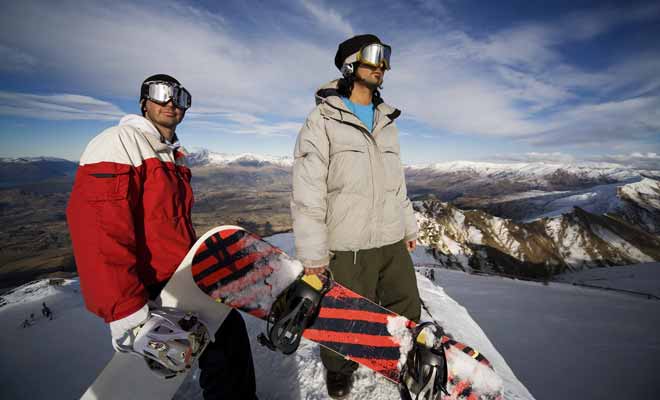 Les surfeurs sont les bienvenus dans les stations de montagne de Nouvelle-Zélande, et des pistes spéciales sont prévues pour les accueillir.