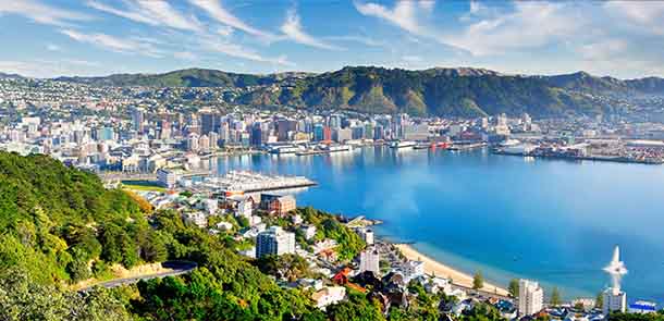 Wellington est devenu la capitale de la Nouvelle-Zélande quand des rumeurs de sécession de l'île du Sud ont commencé à circuler. On a choisi Wellington pour sa position centrale et sa plus grande proximité avec l'Île du Sud.