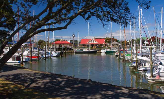 Whangarei a toujours été une escale de rêve pour les navigateurs durant la saison des cyclones, car les voiliers y sont à l'abri et le climat est très agréable.