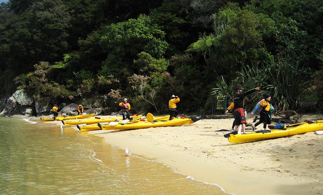 Se non avete mai sperimentato il kayak, si consiglia di prendere una lezione o di iscriversi per una visita guidata. Solo per imparare a tenere la paddle correttamente o come uscire dal kayak se hai un problema.